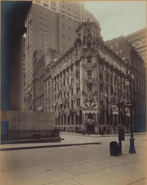 Manhattan: Wall Street - Broad Street, 1909