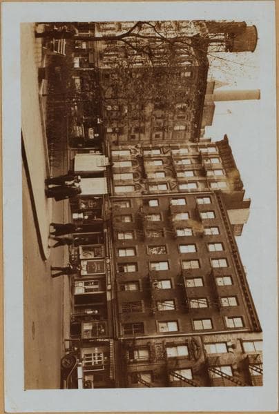Manhattan: Baxter Street - Franklin Street, 1937
