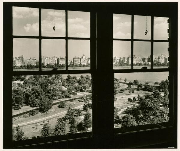 Parks - Central Park - looking west from Fifth Avenue apartment