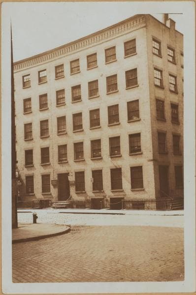 Manhattan: Cliff Street - Frankfort Street, 1934