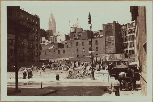 Manhattan: Roosevelt Street - Oak Street, 1934