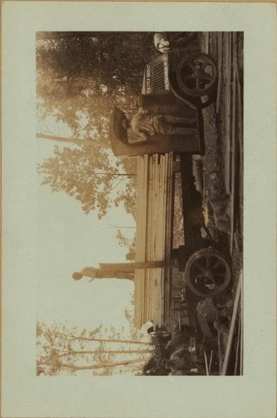 Lumbering on Staten Island., 1924