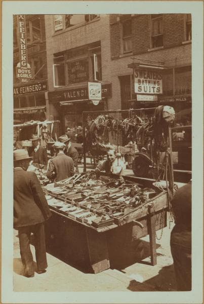 Occupations - Peddlers - Tools., 1934