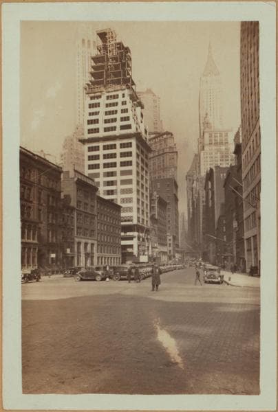Manhattan: Wall Street - South Street, 1931