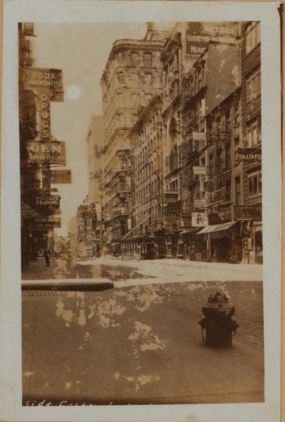 Manhattan: Fulton Street - Dutch Street, 1928