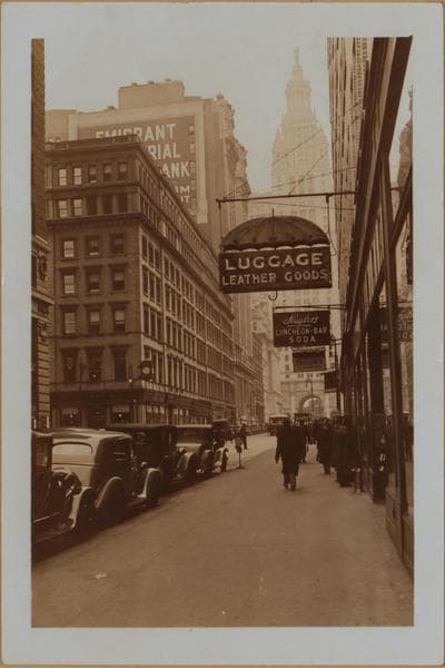 Manhattan: Chambers Street - Broadway, 1936