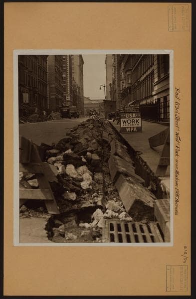 Manhattan: 83rd Street (East) - Madison Avenue, 1936