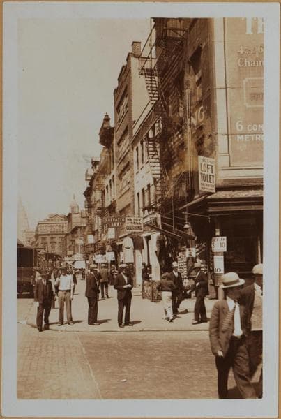 Manhattan: Bowery - 4th Street (East), 1934