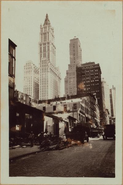 Manhattan: Vesey Street - West Broadway, 1933