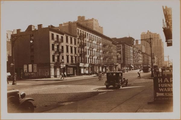 Manhattan: 10th Avenue - 38th Street, 1934