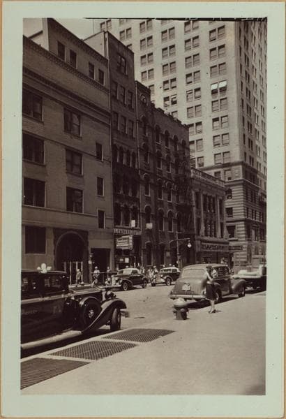 Manhattan: Trinity Place - Exchange Alley, 1940–1941