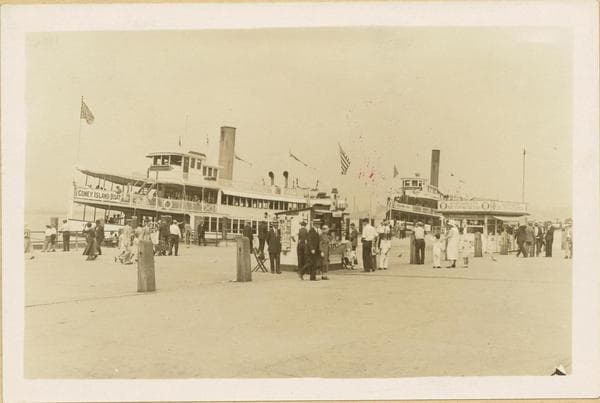 Manhattan: Battery Park Sea Wall., 1931
