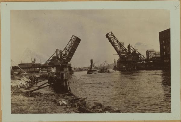 Bridges - Vernon Boulevard Bridge - [Newtown Creek.], 1922–1936