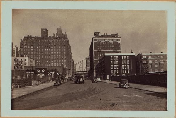 Manhattan: Sutton Place - 54th Street (East), 1939
