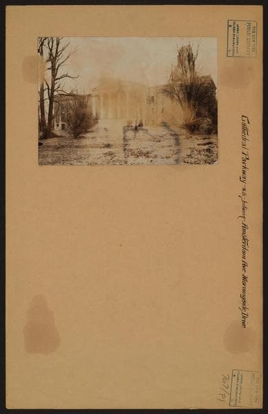 Manhattan: Cathedral Parkway - Amsterdam Avenue, 1880