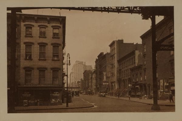 Manhattan: 51st Street - 2nd Avenue, 1928