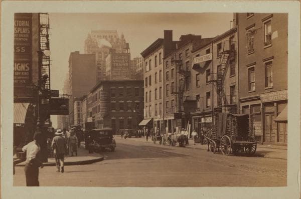Manhattan: Washington Street - Fulton Street, 1930