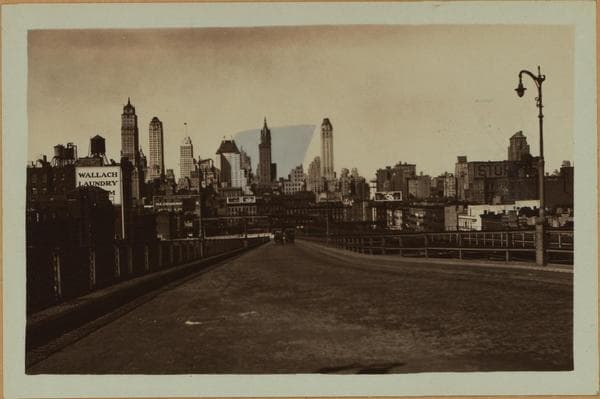 Bridges - Queensboro [Queensborough] Bridge., 1933