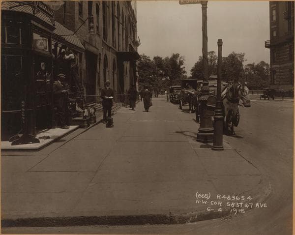 Manhattan: 7th Avenue - 58th Street, 1915