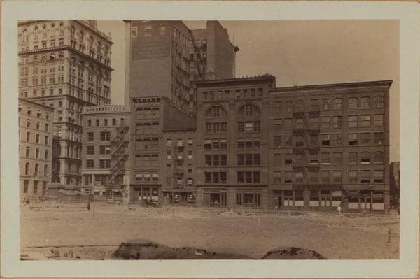 Manhattan: Worth Street - Lafayette Street, 1927