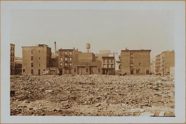 Manhattan: Dry Dock Street - 11th Street, 1936