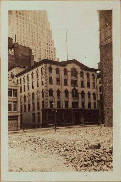 Manhattan: Water Street - Depeyster Street, 1936