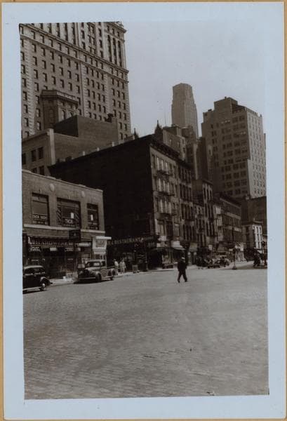 Manhattan: Greenwich Street - Dey Street, 1941