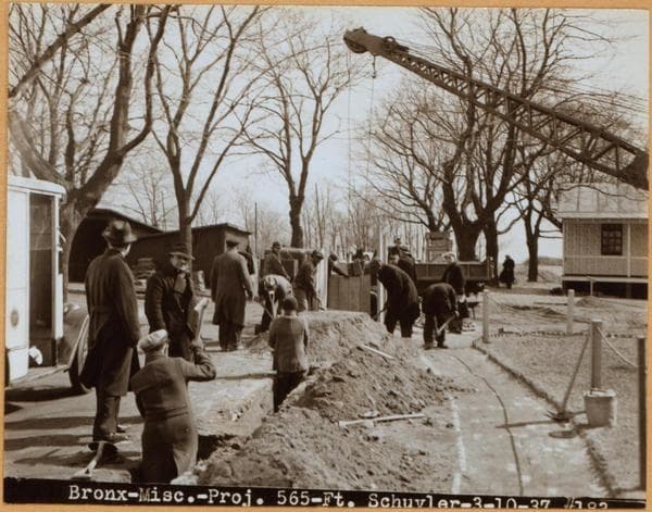 Bronx: Fort Schuyler., 1937