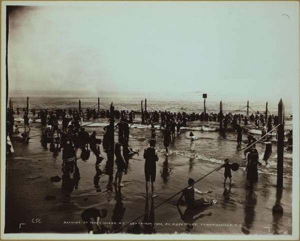 Islands - Coney Island - [Bathing at the island.], 1900