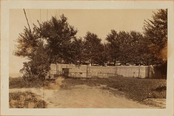 Bronx: Fort Schuyler - U.S. Army Reservation - Battery Hazzard., 1928; 1928-08-21