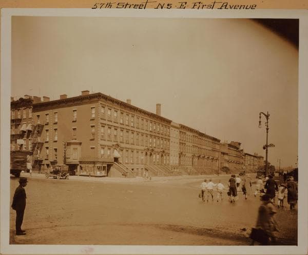 Manhattan: 57th Street - 1st Avenue, 1925