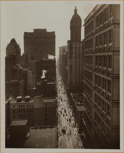 Manhattan: Broadway - Fulton Street, 1926
