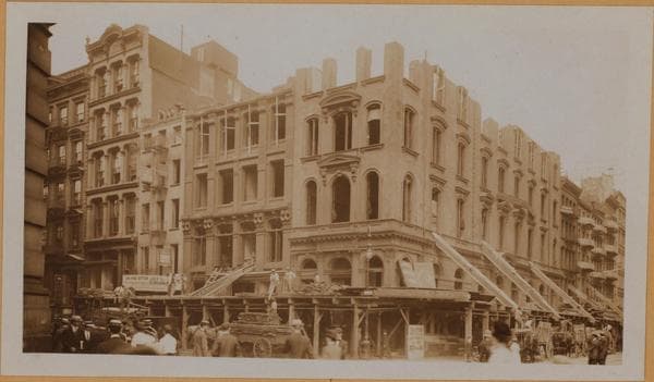Manhattan: Broadway - Park Place, 1910