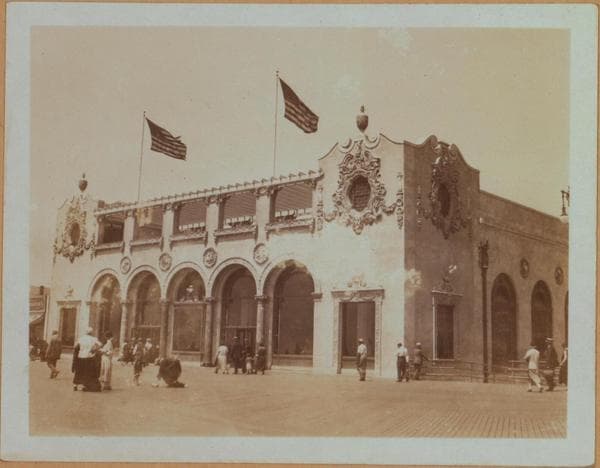 Islands - Coney Island - [Riegelmann boardwalk - Child's Restaurant - Washington Baths.], 1924