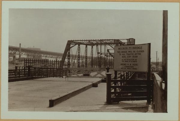 Bridges - Penny Bridge [Meeker Avenue Bridge] - Newtown Creek., 1938–1939