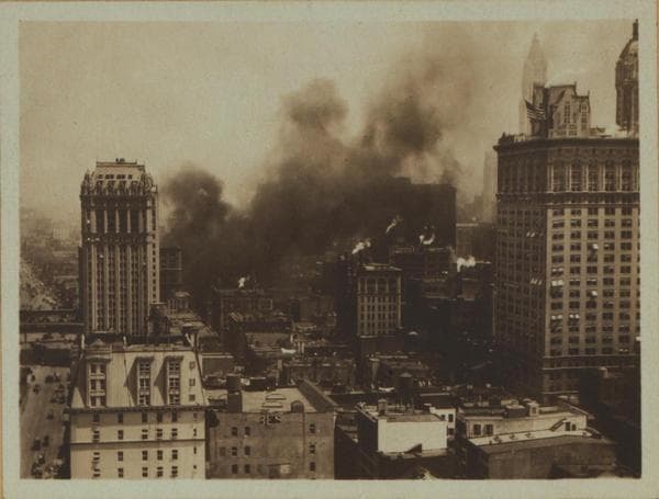 General view - West side of Lower Manhattan., 1913