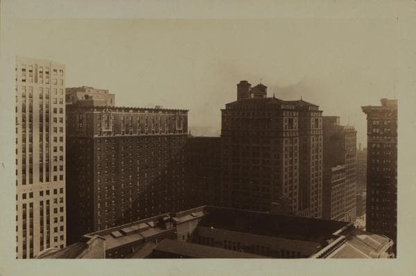 General view - Midtown Manhattan - East 40s and 50s., 1927