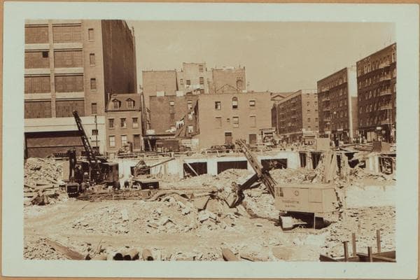 Manhattan: Morton Street - Hudson Street, 1936