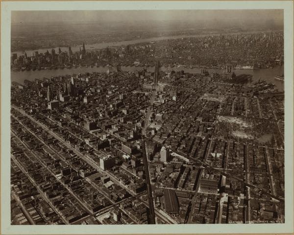 General view - [Brooklyn - Flatbush Avenue and Fulton Street.], 1928