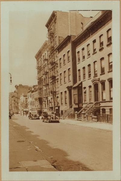 Manhattan: Perry Street - 4th Street (West), 1937