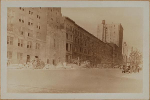 Manhattan: 96th Street - Central Park West, 1929