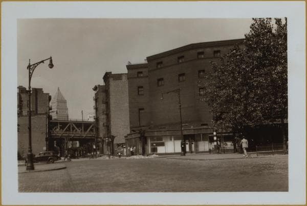 Manhattan: Division Street - Allen Street, 1942