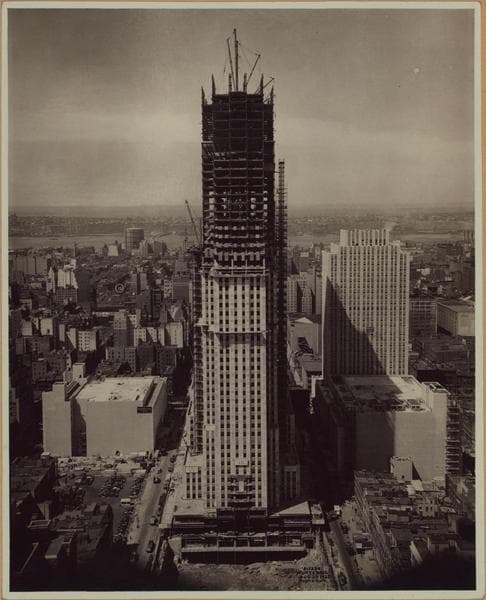 Manhattan: Rockefeller Plaza - 49th Street (West), 1932
