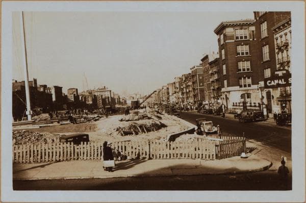 Manhattan: Forsyth Street - Canal Street, 1936