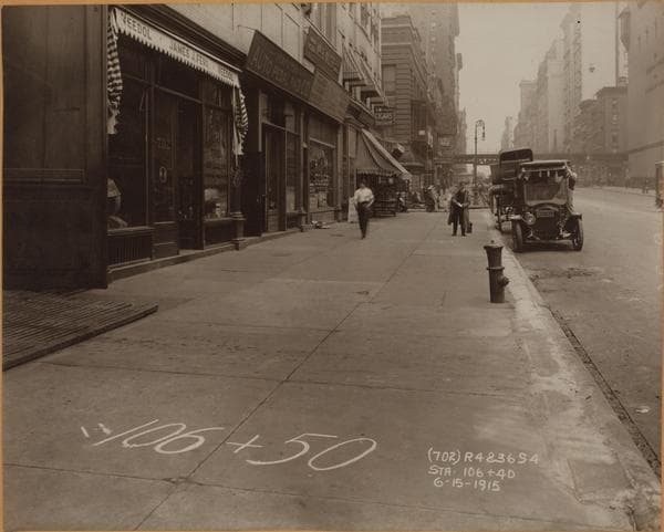 Manhattan: 7th Avenue - 51st Street, 1915