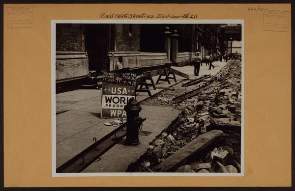Manhattan: 99th Street (East) - 2nd Avenue, 1936