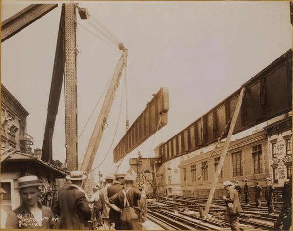 Manhattan: 9th Avenue - 53rd Street, 1915
