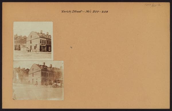 Manhattan: Varick Street - Houston Street (West), 1900–1910
