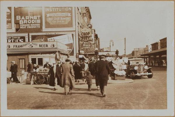Manhattan: Delancey Street - Essex Street, 1934