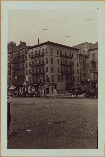 Manhattan: South Street - Whitehall Street, 1939